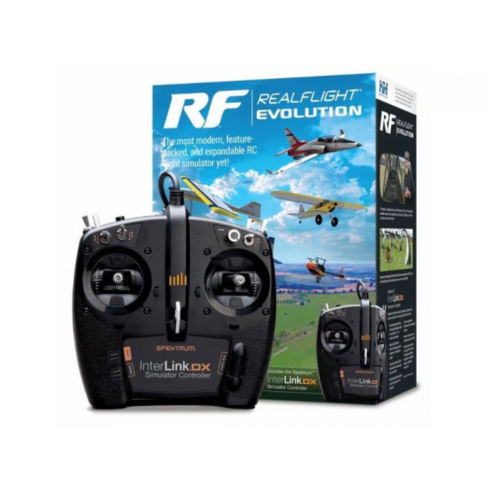 RealFlight Evolution RC Flight Simulator with InterLink : RFL2000