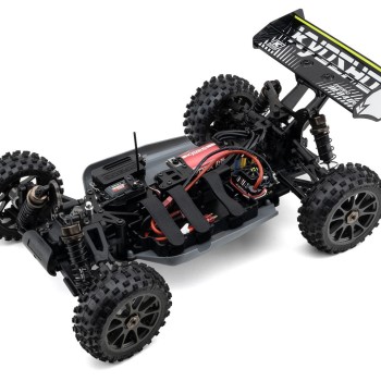 Kyosho Inferno NEO 4.0 VE ReadySet 1/8 Off-Road Buggy Elétrico Brushless - Branco-Verde- com Rádio Syncro KT-231P 2,4 GHz