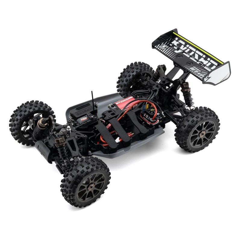 Kyosho Inferno NEO 4.0 VE ReadySet 1/8 Off-Road Buggy Elétrico Brushless - Branco-Verde- com Rádio Syncro KT-231P 2,4 GHz
