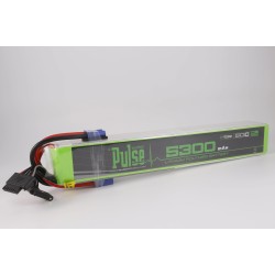 PULSE 5300mAh 50C 44.4V 12S P-Tech LiPo Battery - EC5 Connector