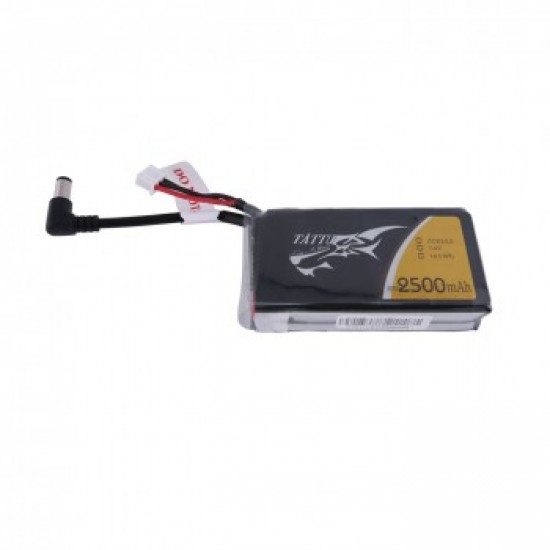 Tattu 2500mAh 2S1P Fatshark Goggles Lipo Battery Pack with DC5.5mm Plug