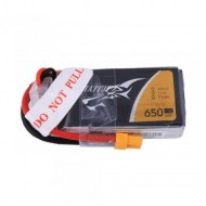 Tattu 3S1P 75C 11.1V 650mAh Lipo Battery Pack with XT30 Plug